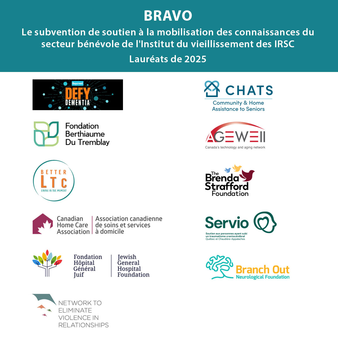 CIHR_IA's tweet photo. 👏 Félicitations aux  titulaires de la Subvention de soutien à la mobilisation des  connaissances du secteur bénévole de l’IV des IRSC - 2025 !

👉 Découvrir les lauréats de 2025 : https://t.co/hsXQ552FDT https://t.co/s6c8qk7nvJ