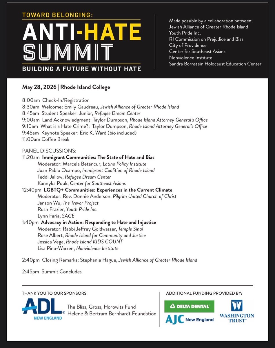 RIKidsCount's tweet photo. So proud that our Senior Advocacy and Community Engagement Manager Jessica Vega, MA is speaking at this event today! https://t.co/VBv4jYXk4e