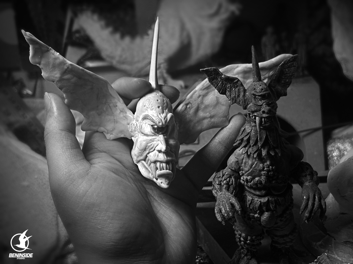 BeninsideAvt's tweet photo. Black Satan (30cm.)
from my Deep inside imaginary : Beninside
#resinkit #kaijukit #garagekit #modelkit #kaijuremix #Ultrakaiju #sculpture #sculpt #godzilla #monsters #demon #beninside #beninaidestudio https://t.co/zDJnbtRN0n