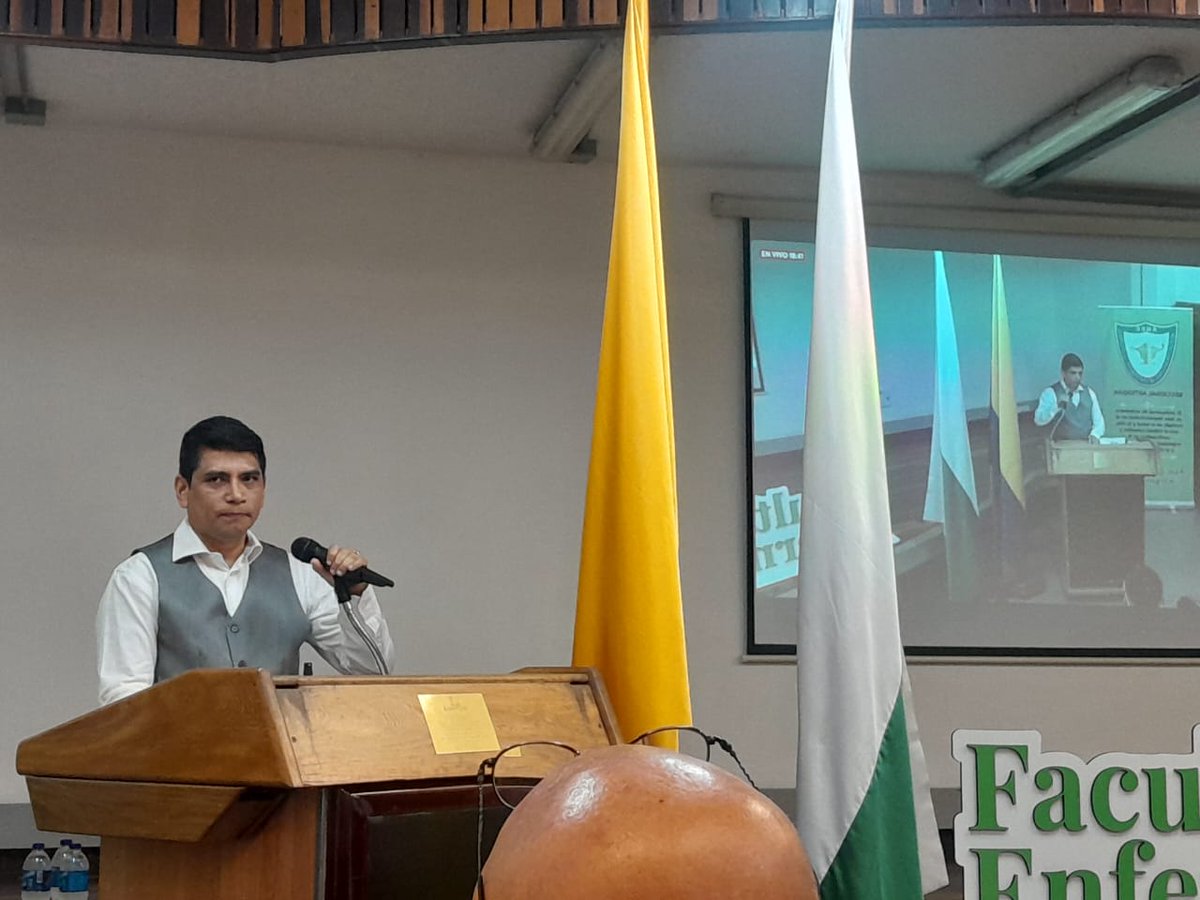 ACOFAEN's tweet photo. Liderazgo e impacto regional. 🇨🇴🩺 Nuestro presidente, el Dr. Wilson Cañon, presentó el saludo institucional de @ACOFAEN en la apertura del XI Encuentro Departamental de Enfermería de Antioquia, organizado por el CTDE de esta región. ¡Unidos por la profesión! https://t.co/O48L3mgmV9