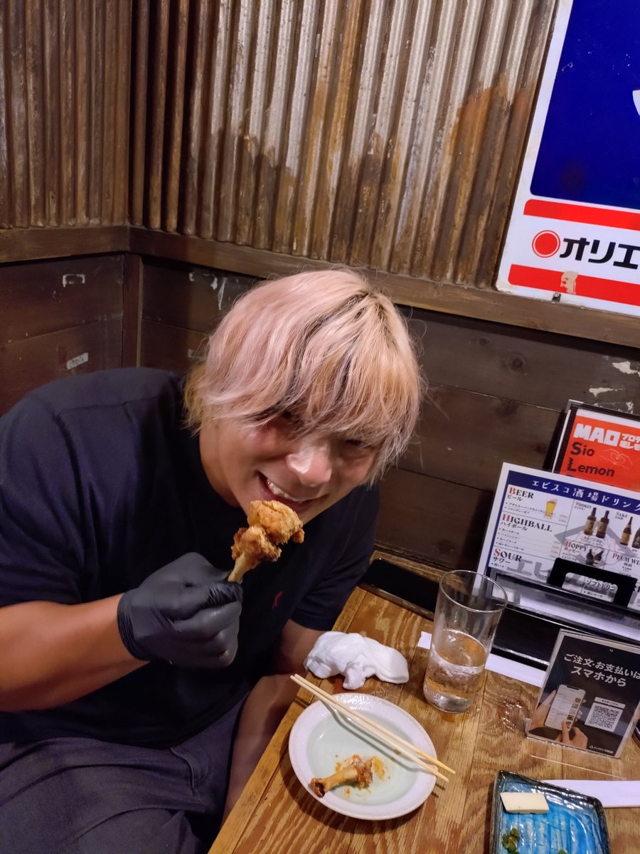 KANON選手ご来店❗ いつもありがとうございます。 本日も24時閉店