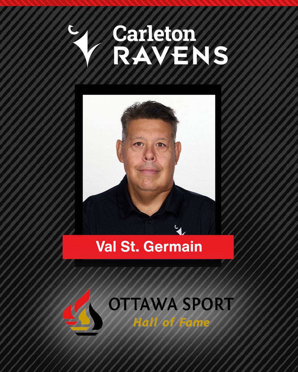 CURavensFB's tweet photo. Congratulations to our Offensive Line coach Val St. Germain, on his induction into the @OttawaSportHoF 

📰: https://t.co/4q0TnFy7RA https://t.co/SjUhV0zSWV