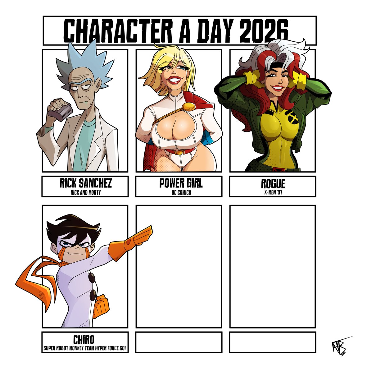 AustinTBArt1's tweet photo. One Character per Day 2026 Day 148 - Chiro from Super Robot Monkey Team Hyper Force Go!
#art #onecharacterperday #superrobotmonkeyteamhyperforcego #chiro #srmthfg https://t.co/gCeewPlNuW