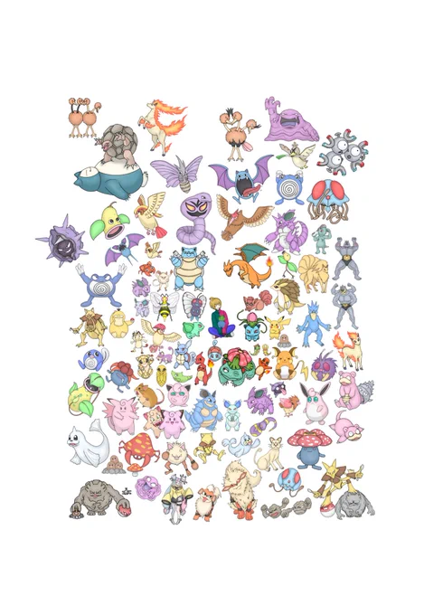 祝ポケモン30周年!! カントーポケモンを1日1匹描けたらなと。 図鑑No.0091 パルシェン #ポケモン30周年 #ポケモン #イラスト