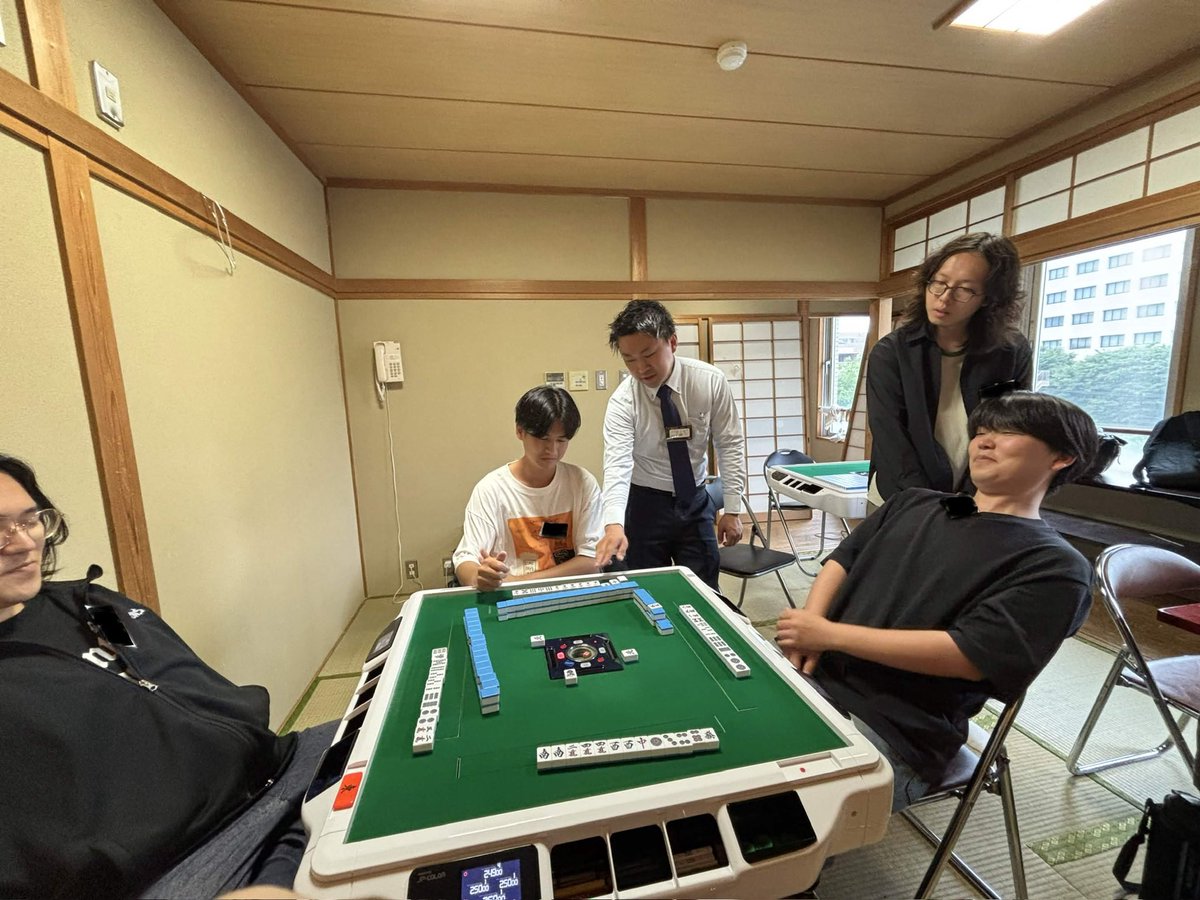 電通大 競技麻雀部 tweet media