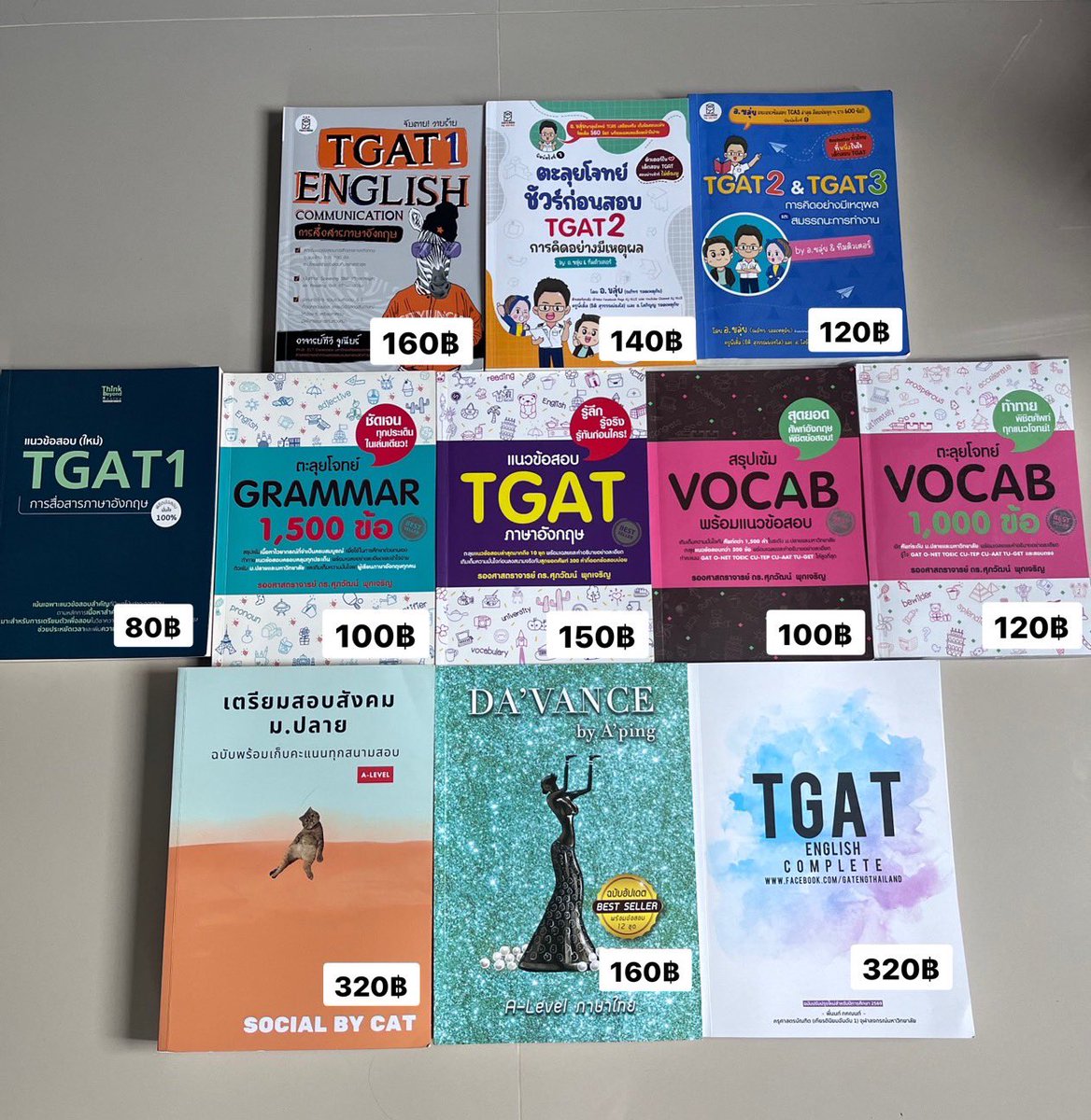 sendingacutieth's tweet photo. ส่งต่อหนังสือเตรียมสอบค่า💟
ใหม่มากๆ/บางเล่มมีจดไปบ้างแต่ลบให้สะอาดทุกเล่มแล้วค่า 
(รายละเอียดแต่ละเล่มด้านล่างนะคะ💞)
⭐️สอบถามเพิ่มเติมdmได้เลยค่าา;-)

📦ค่าส่ง 40 (เล่มต่อไป +5)
ต่อรองราคาเพิ่มเติมได้นิดหน่อยค่า<33
#ส่งต่อหนังสือเตรียมสอบ #ส่งต่อหนังสือมือสอง #dek69 #dek70 https://t.co/h7VeNLMPHX
