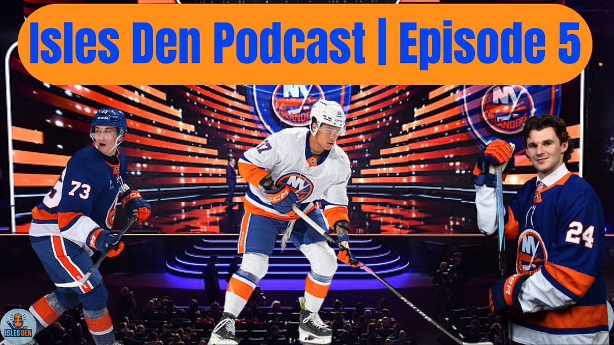 IslesDen's tweet photo. Episode 5 OUT now.

Massive thank you to Mark (@MD_scouting) for hopping on to talk NHL Draft and the state of the Islanders prospect pool.

Listen: https://t.co/Y34oPQv0VT | @mckeenshockey https://t.co/qGEYQgm4aI