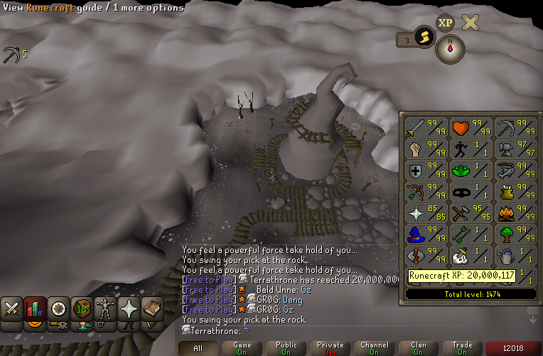 AUTUMNELEGYRS's tweet photo. 20m rc, rank 2 f2p-iron, 11m xp left to go and halfway through the 119k frag stack I started with https://t.co/UmKr7FOd5G