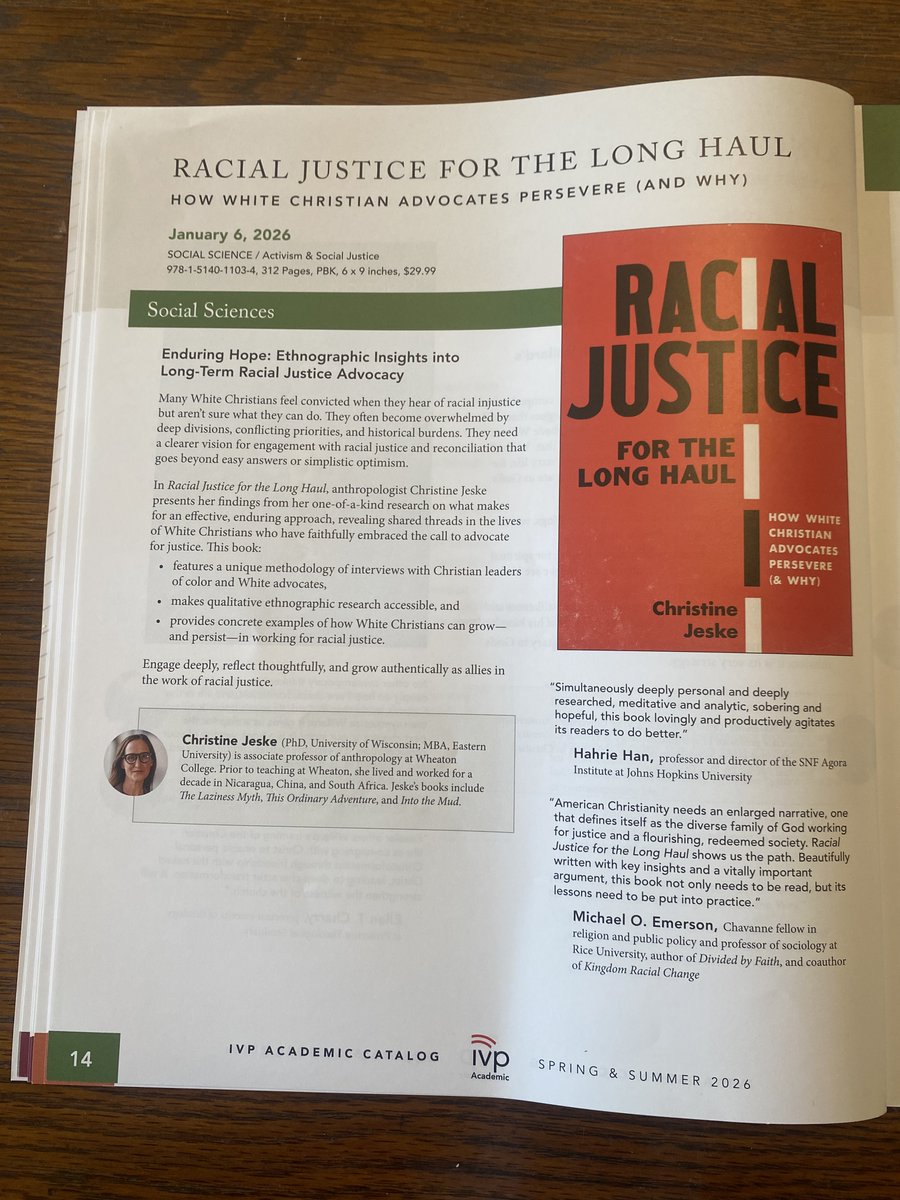 Riddle1689's tweet photo. As noted, progressive feminism is not the only focus in these new titles from IVP but also other woke themes. Here are two:

-Undoing Manifest Destiny: Settler America, Christian Colonists, and the Pursuit of Justice by L. Daniel Hawk of Ashland Seminary.

The author writes as a "descendant of White settlers and as a Biblical scholar" challenging the injustices of "settler Christians" from a "decolonizing perspective."

-Racial Justice For the Long Haul: How White Christian Advocates Persevere (And Why) by Christine Jeske, an anthropology professor at Wheaton.

This work offers "White Christians" "a clearer vision for engagement with racial justice and reconciliation" that goes beyond "easy answers or simplistic optimism."