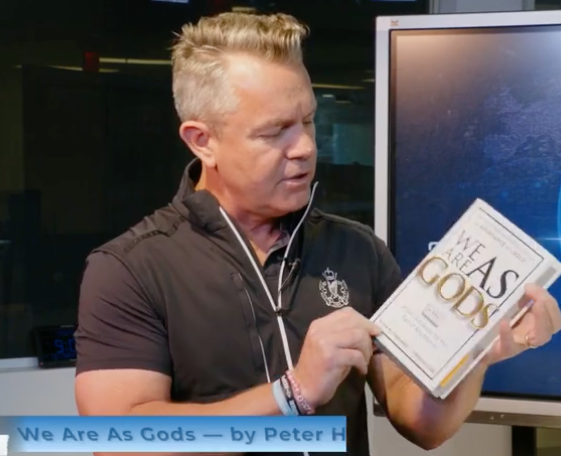 NoWayOutcast's tweet photo. @KeithMcCullough of @Hedgeye sharing We Are as Gods by @PeterDiamandis & @steven_kotler today.

Here's what's underneath the whole book: the Free Energy Principle. The brain is a prediction engine that survives by minimizing surprise. Flow is FEP in action.

And per Karl Friston himself—Boyd's OODA loop is isomorphic to the FEP. 
🧵👇