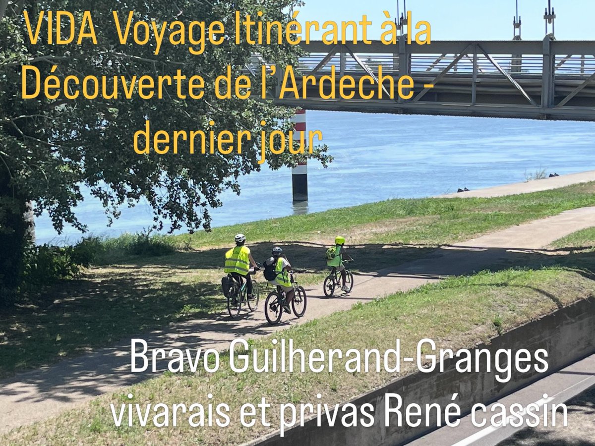 USEP_07's tweet photo. VIDA - Voyage Itinérant à la Découverte de l’Ardeche - J3. 
Bravo aux enfants, aux bénévoles agréés et aux enseignants. 
Vous l’avez fait !! 
@Dsden07 @ThiAumage https://t.co/xKmwd0v2xm