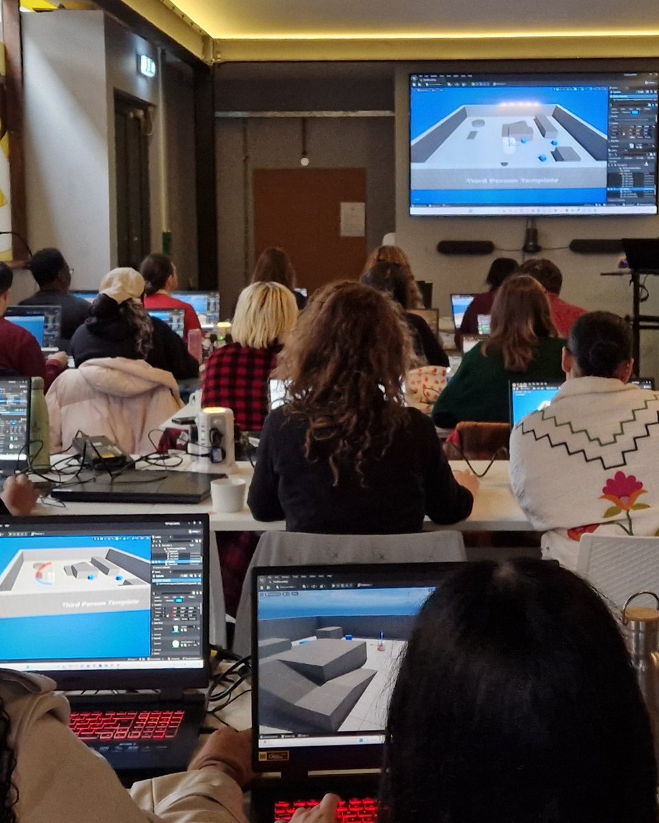 BOMlab's tweet photo. Love all things immersive and live performance? 🎭 Apply for our Immersive Arts Bootcamp: Real-time Technologies and learn @UnrealEngine and TouchDesigner to create a live immersive performance. Join our preview evening on 3rd June, 5 - 7pm. More info: https://t.co/Dxe8J58F6O https://t.co/SVhKNdSQ1Q