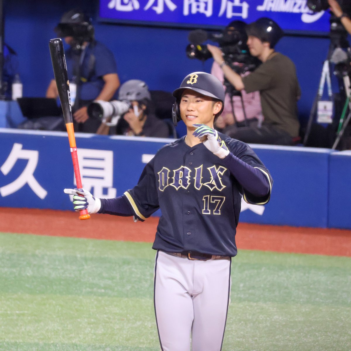 ryktm_'s tweet photo. こちらは打席でうきうきのそたにさんo( ^_^ )o
次こそヒット（ホームランも❕）出ますように⚾️👍🏻⸒⸒

 #Bs2026  #曽谷龍平 https://t.co/3uVsxOG48o