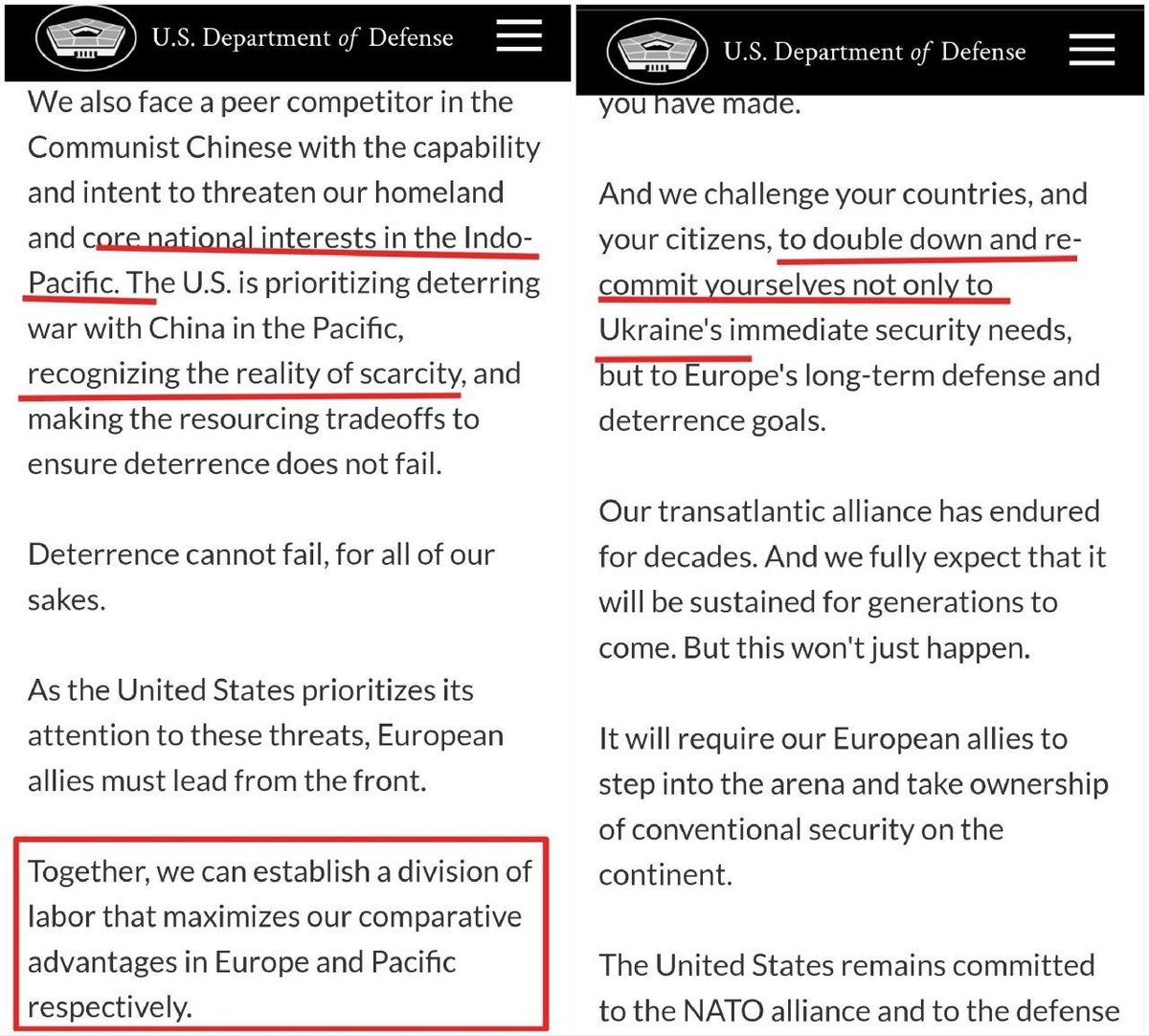 BrianJBerletic's tweet photo. 🇺🇸🇪🇺🇺🇦US Prepares Europe Next for its Woodchipper of Proxy War with Russia 

WSJ reports, "Europe Is Starting to Think Putin Will Expand the War Beyond Ukraine."

It claims that Russia is "stuck" on the battlefield. 

But if Russia is already "stuck" in Ukraine, why would it want an even bigger war? 

In reality, the US has been preparing Europe to be fed next into its proxy war with Russia all along. 

The US openly announced in February 2025 via Sec. Hegseth in Brussels, Europe would spend more on arms, invest more in Ukraine, and prepare troops to eventually go into Ukraine.

Russia certainly knows this and explains the loud, serious warnings Moscow has been making  following the escalating provocations the US-EU are using to expand the war in this direction..