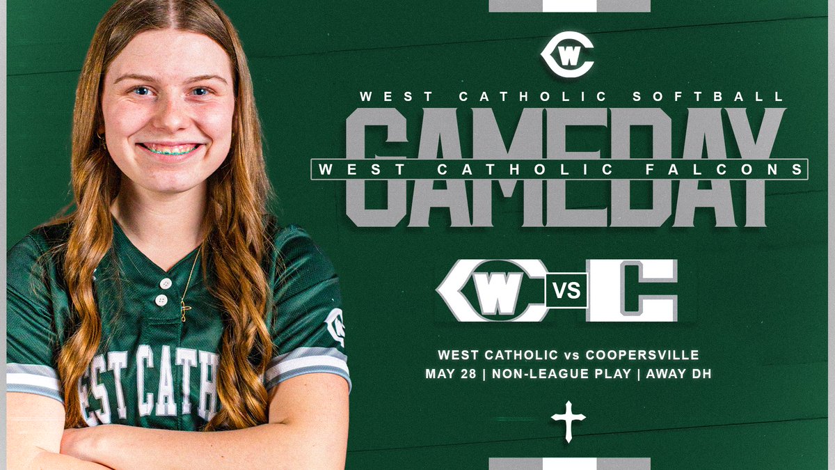 GRWCSOFTBALL's tweet photo. Gameday! 

West Catholic vs Coopersville  
Non-League Play
Single Game
Varsity: 4:15pm  
at Coops  

#TogetherWeWin | #GRWCSoftball https://t.co/SSsUS3VlRk
