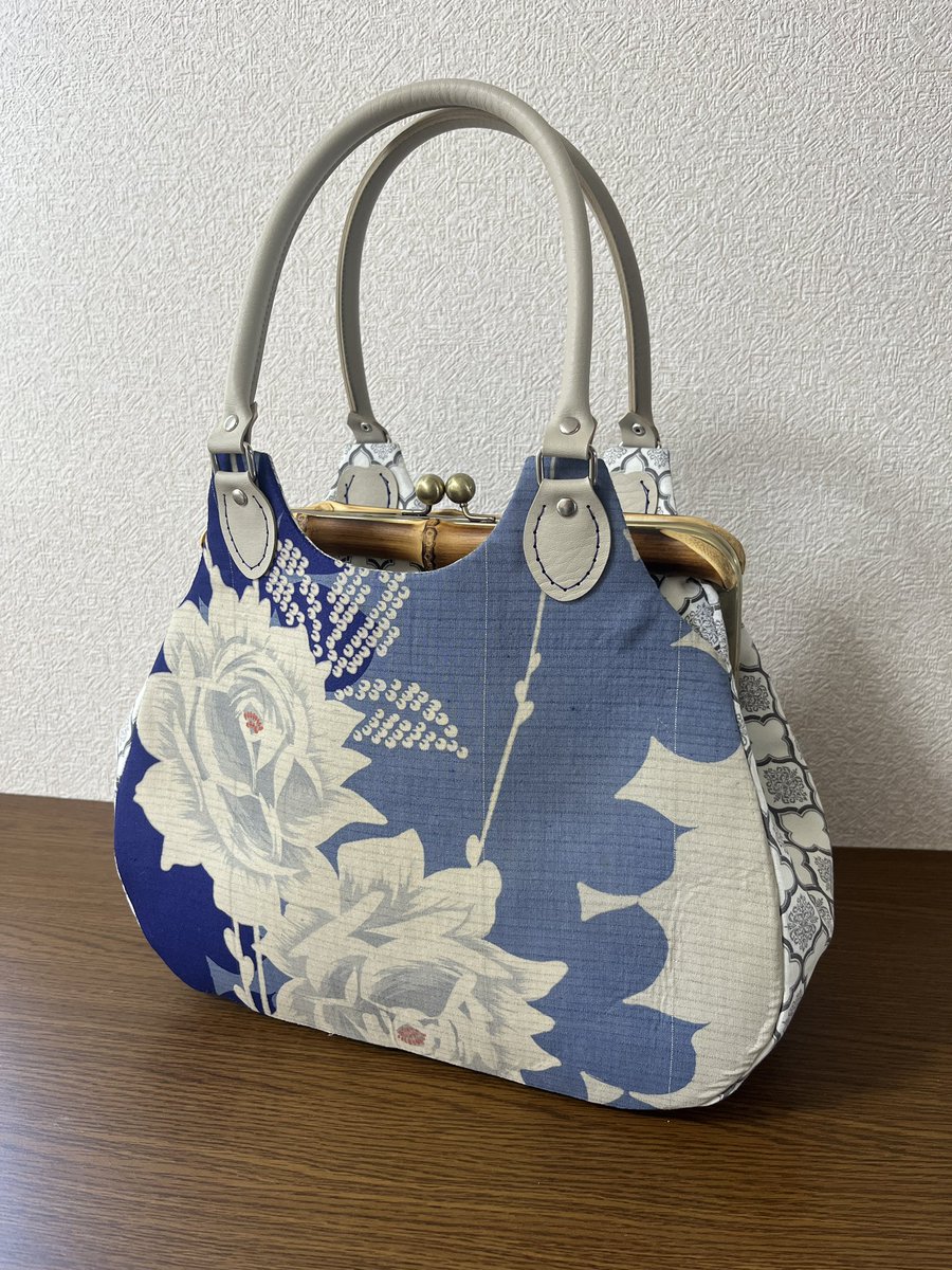 ロマンチカ商會　がま口バッグ 麻のハ堂西巣鴨支店 #麻のハ堂 × #ロマンチカ商會 コラボがま口バッグ