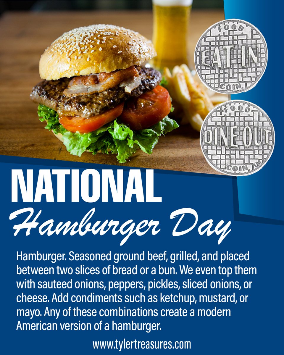 TreasuresTyler's tweet photo. Fire up the grill and enjoy a classic favorite! Juicy, flavorful, and always satisfying—today’s the perfect day to bite into a delicious burger. 😋🔥
#HamburgerDay #FoodieFun #GrillTime #BurgerLovers https://t.co/Upukd2uzQ4