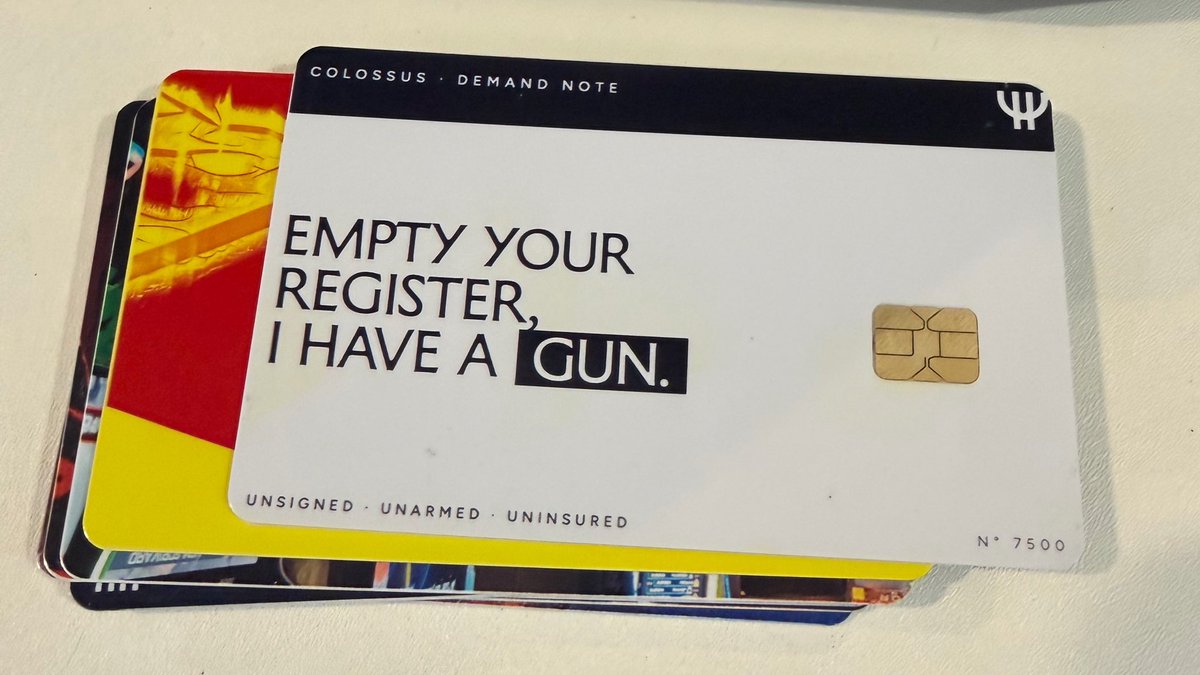 josephdelong's tweet photo. Colossus is technically a cash back card (hard mode) https://t.co/jkI99oB4YV
