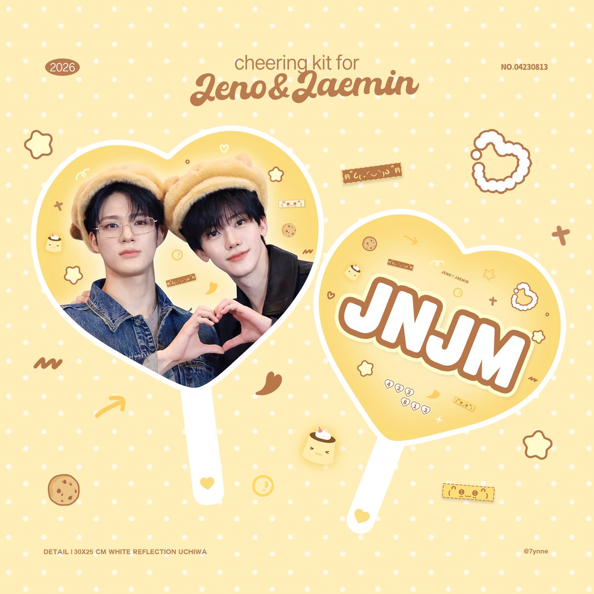 7ynne_'s tweet photo. 💕𝟐𝟎𝟐𝟔 𝐂𝐡𝐞𝐞𝐫𝐢𝐧𝐠 𝐊𝐢𝐭 𝐅𝐨𝐫 𝐉𝐍𝐉𝐌 𝐅𝐌💕

시간: 5.28~6.5
현장 판매 ONLY (배송 불가)
#RT 한분 추첨해서 증정합니다(현장 수령)₌᳐⦁֊⦁₌᳐੭
#재민 #제노 #잼젠 #젠잼 #JNJM #NCT 
#JAEMIN #JENO

https://t.co/dtJi1PiI5E https://t.co/9xPZOlsj2N