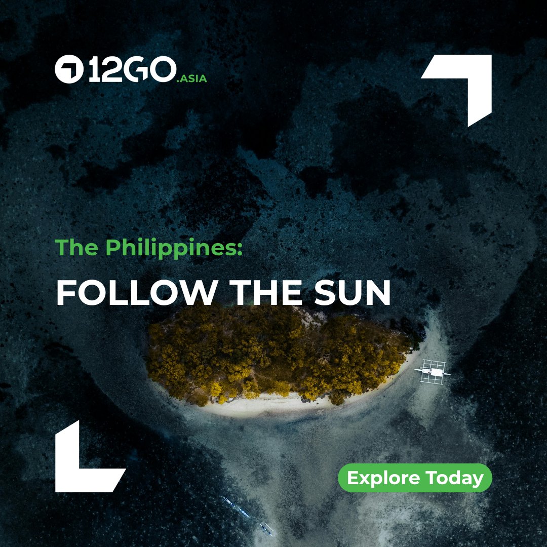 12gocom's tweet photo. ☀️ White sand, island hopping, and sunsets that hit differently.

From hidden beaches to crystal-clear waters, the Philippines is made for chasing the sun. 🇵🇭

Book ferries, buses, and flights across the Philippines with 12Go

#Philippines #IslandHopping #12Go #TravelAsia https://t.co/zHsvlTOJJ4