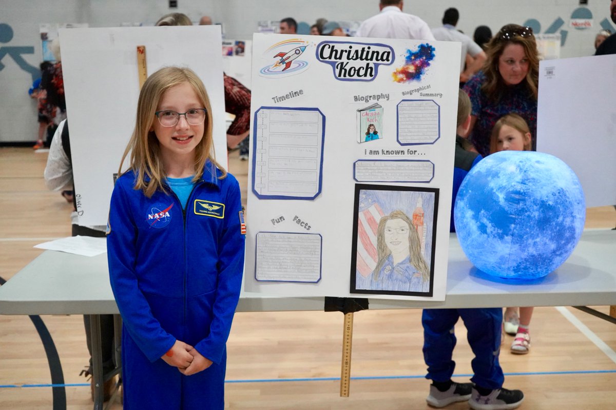 ByronCenterPS's tweet photo. Welcome to the Brown Elementary Wax Museum ✨

Third grade students turned research into reality as they transformed into famous historical figures and celebrities for a day! 🐾🧡 https://t.co/BWHkHUpknR