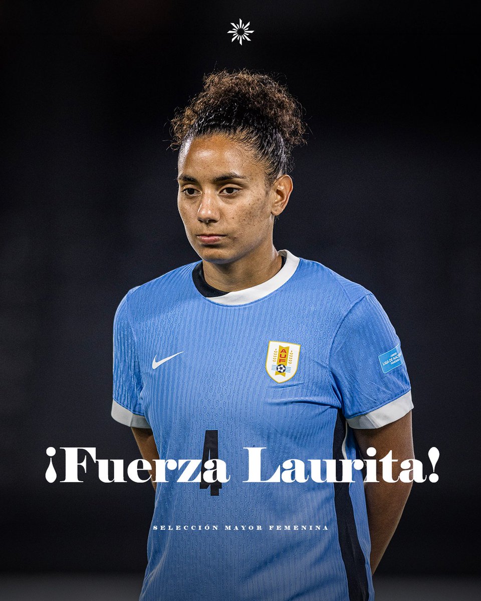 AUFfemenino's tweet photo. 👊🏼 ¡𝗙𝘂𝗲𝗿𝘇𝗮 𝗟𝗮𝘂𝗿𝗶𝘁𝗮!

Pronta recuperación 

#ElEquipoQueNosUne https://t.co/q51YzBqRiB