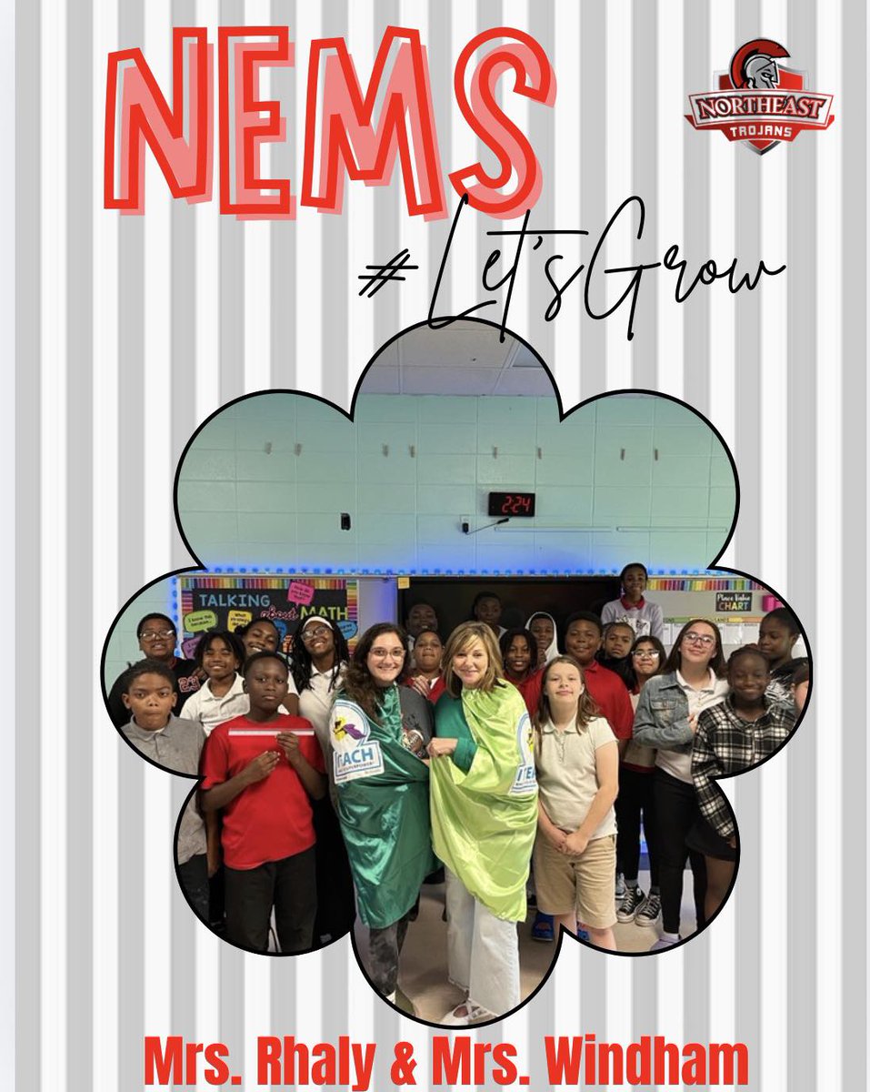 LauderdaleCSD's tweet photo. Congrats to the Diagnostic 3 i-Ready Green Rooms @NEMSTrojans! The following classes have the highest percentage of students scoring Green (on or above grade level) on Diagnostic 3:
ELA• Mrs. Rhaly’s 5th Period/6th Period
Math• Mrs. Windham’s 7th/ 8th Period
#LCSDExcellence https://t.co/eBoyk6cpXB