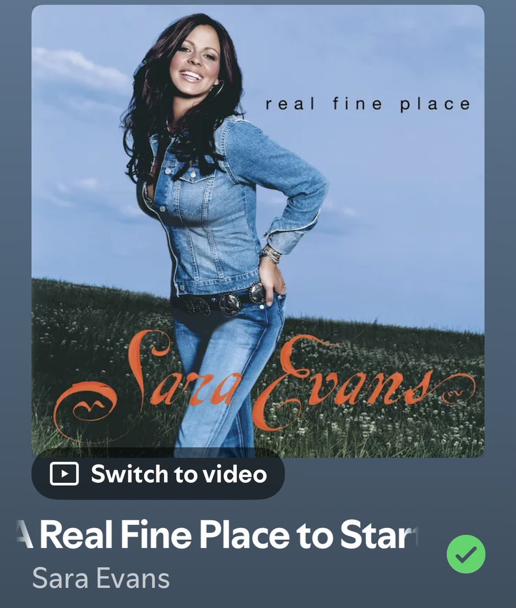 WhoRU515's tweet photo. @RockNRoLL_85 #Day8SongChallenge #DifferentGenre Sara Evans “A Real Fine Place to Start” #FaveCountrySong  https://t.co/cuCf5rdJBd https://t.co/Zdq1HuxrXz