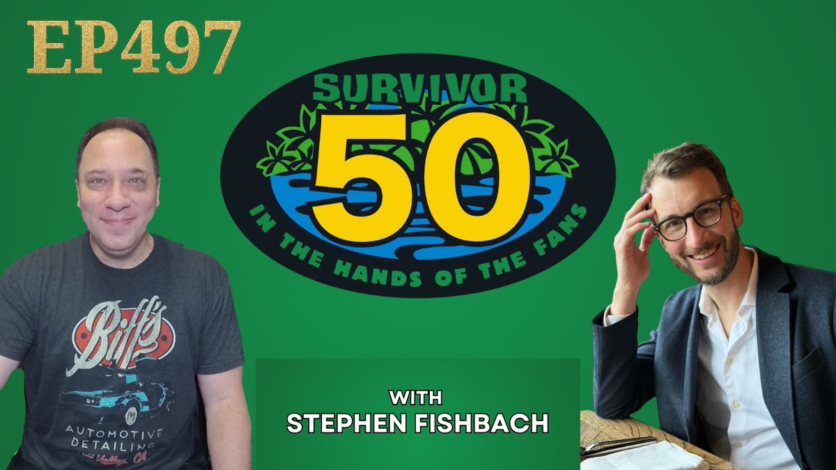 RealitySteve's tweet photo. Podcast #497 with @stephenfishbach now LIVE on my YouTube Channel. Watch, subscribe, like, and comment here: 

https://t.co/90DYbuNeIb https://t.co/nZTgdwql25
