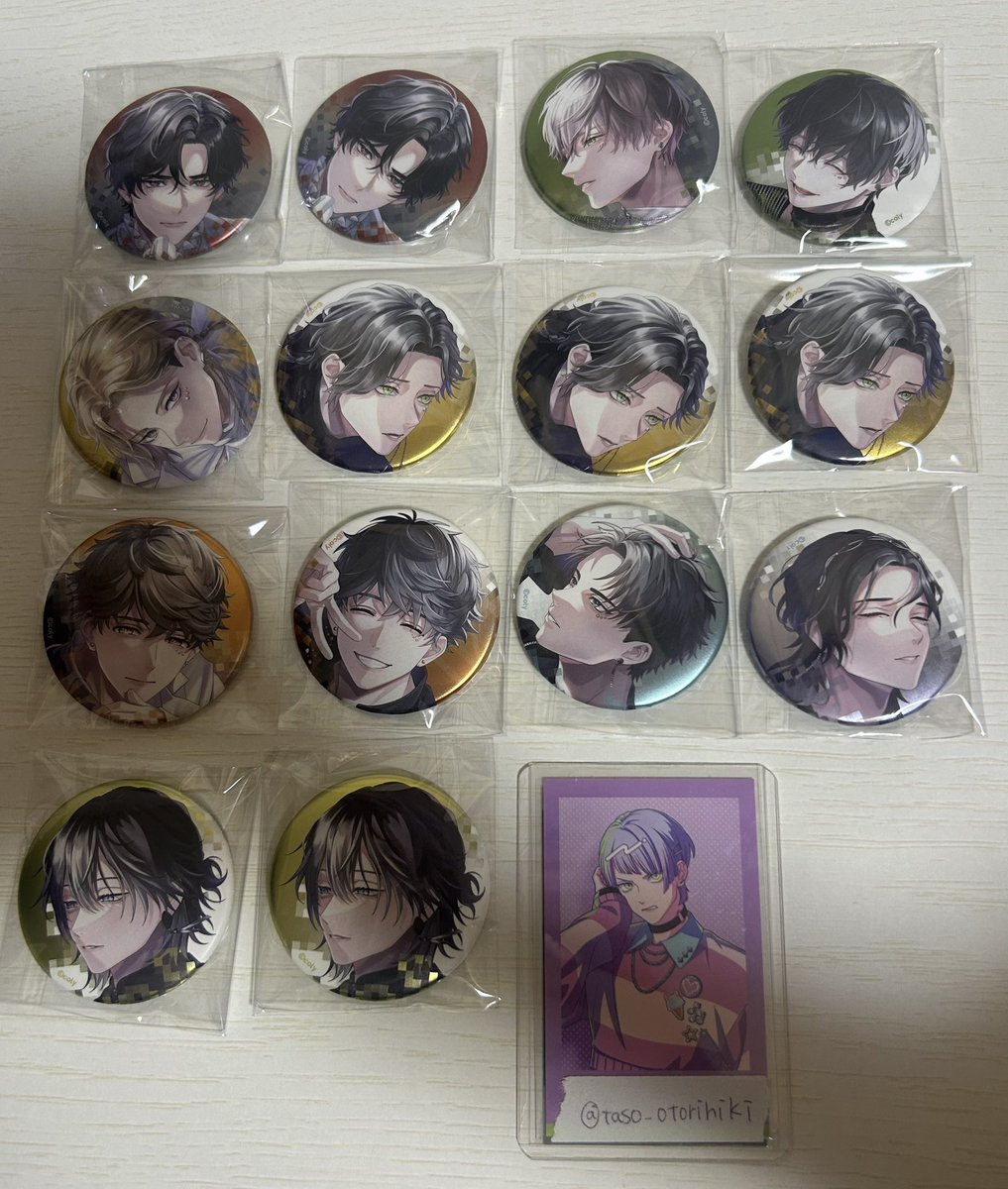 taso_otorihiki's tweet photo. 【交換】ブレマイ ブレイクマイケース 2周年 缶バッジ

譲] 皇坂 城瀬 須王 樋宮 槻本 壱川
　　◯御門 ◯新開 祠堂 ⭐︎新名 神家 

求] 宇京 白 > 黒   麻波 白 > 黒
        > 在間 白 > 黒（友人分）

⭐︎は◯を含むお取引優先

6/1,6/4 渋谷手渡し > 6/13 池袋 > 郵送

よろしくお願いします🎀 https://t.co/0lXjeCWeQD