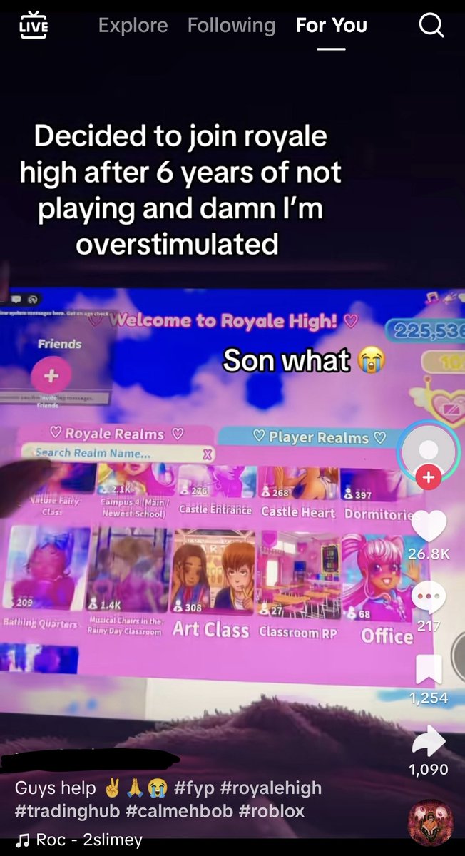 PresumedShoe's tweet photo. 'Overstimulated' and it's just RH having the SAME LAYOUT as Roblox's classic layout that everyone and their mama knows 🥀 🥀 🥀

It literally cannot be any more simple than this https://t.co/t9s6v6QFJ3