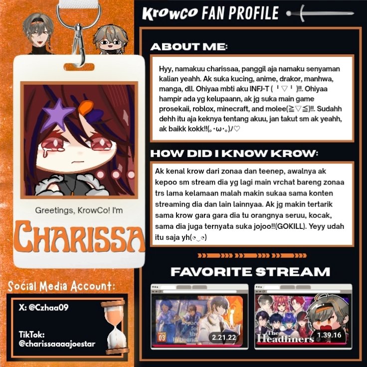 charissaaaajoestar【JJRLP】 tweet media