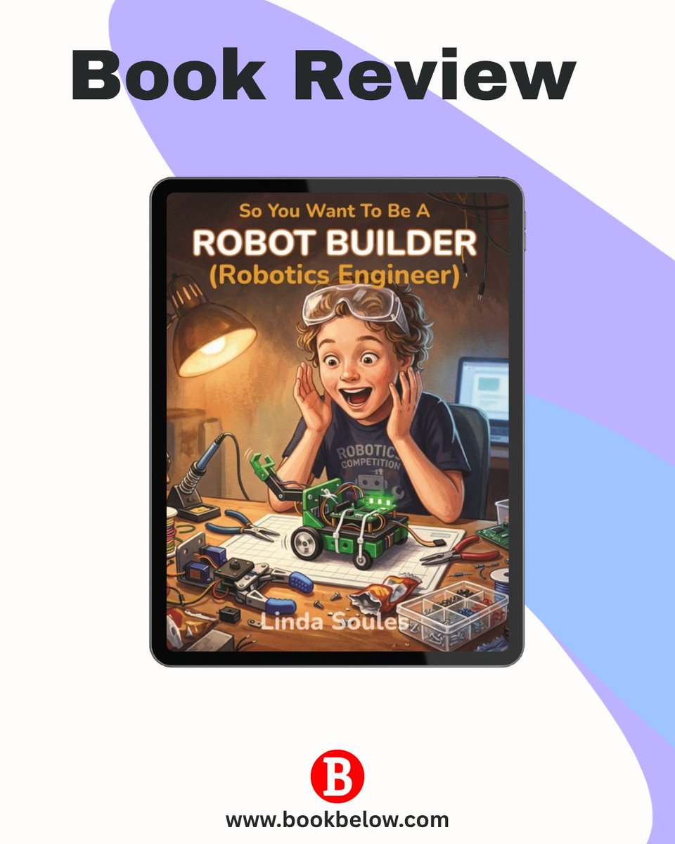 BookBelow's tweet photo. Got a curious tween who loves tech?🤖
Our latest review dives into "So You Want To Be A Robot Builder" by Linda Soules. It’s a brilliant, frustration-free guide to robotics for ages 10-12 that cuts the jargon and focuses on real-world fun.
https://t.co/iL6Aj8ZcYo
#STEM #KidsBooks https://t.co/46RKOTC79Q
