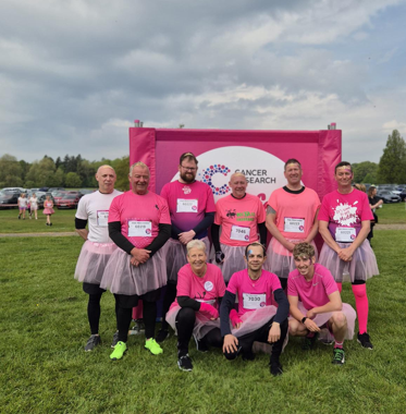_PelGar's tweet photo. PelGar’s Telford team took on Pretty Muddy to support Cancer Research UK.
A 5k obstacle course focused on teamwork, determination and raising £1,293 for vital research.
Find out more or support:
https://t.co/rVT5kFkARE
#TeamPelGar #CancerResearchUK #PrettyMuddy #RaceForLife https://t.co/wbi4AM8wi5