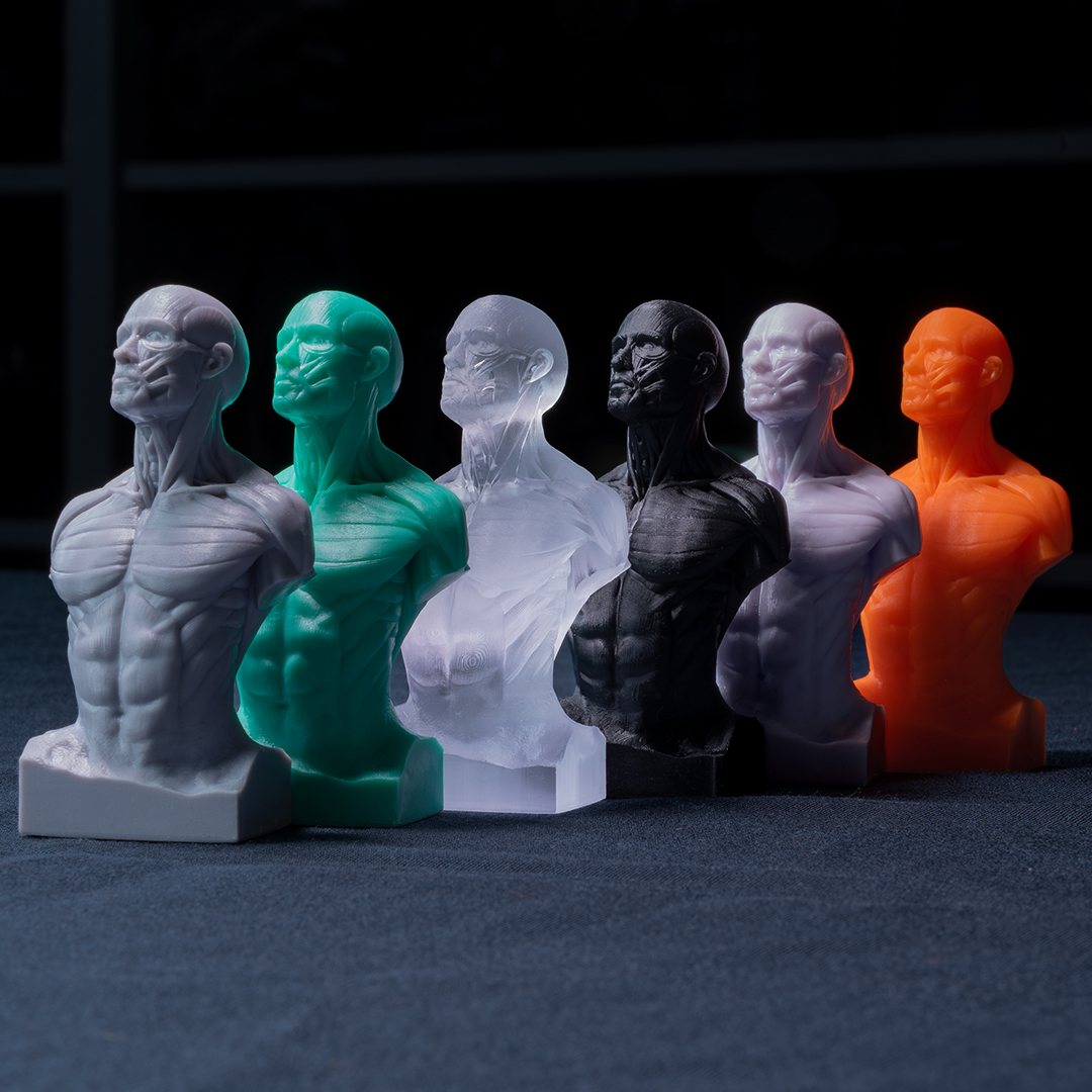 Prusa3D's tweet photo. Meet Prusament Resin Model+! ✨ Our reformulated SLA resin with faster exposure, better impact resistance, reduced pigment sedimentation, and an even safer health profile. Precise, reliable, and easy to print, it’s great for everyday use, from rapid prototypes to hobby models. https://t.co/4BGZ9Gk7qp