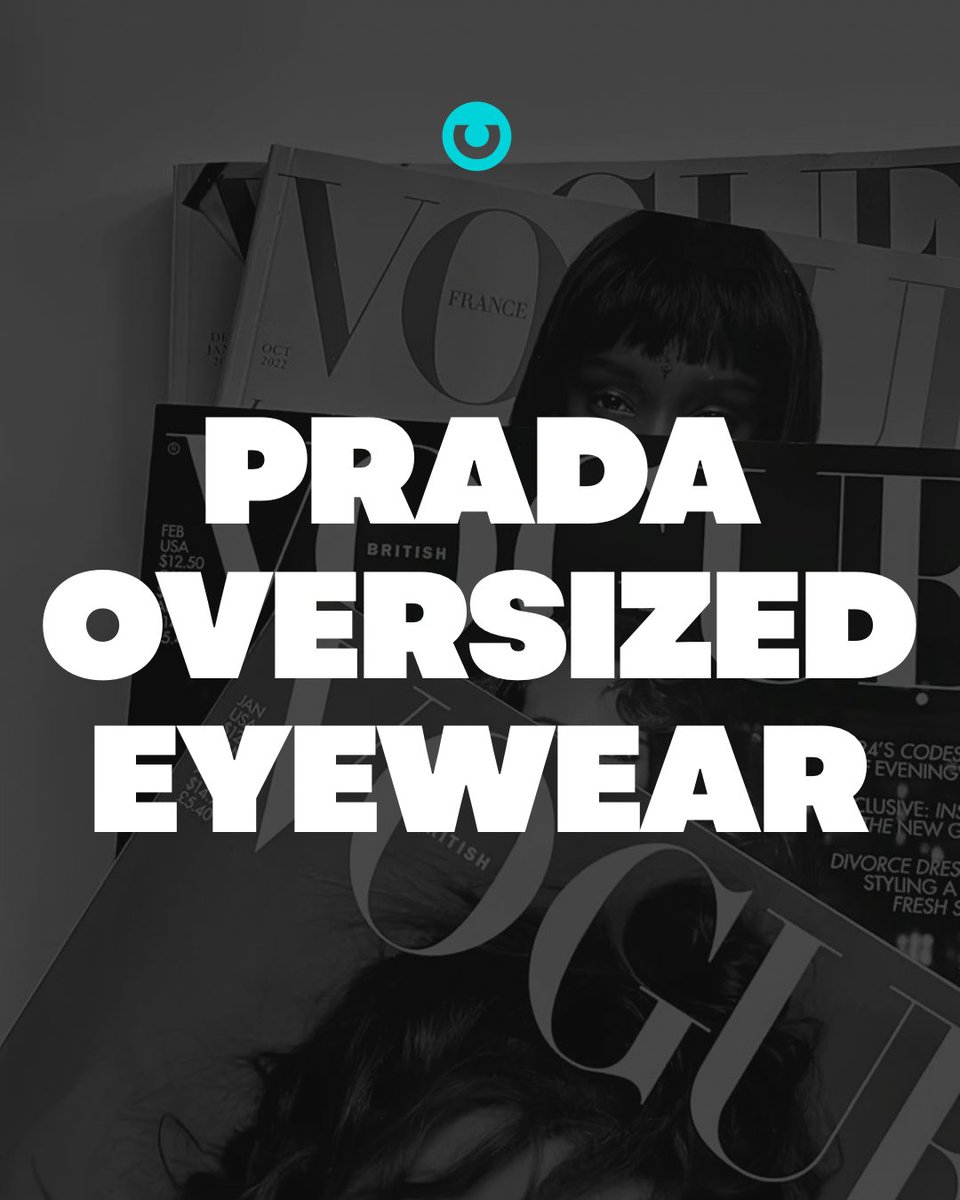 comoculosdesol's tweet photo. Prada Oversized Special 🖤🎬

Em alguns dias, o minimalismo não é uma opção. Se procura um look com presença, mistério e o design italiano mais exclusivo, a coleção Oversized da Prada é para si.

Neste post, vamos mostrar-lhe alguns dos nossos óculos de sol XL favoritos da marca. https://t.co/bg0u6p9ZK5