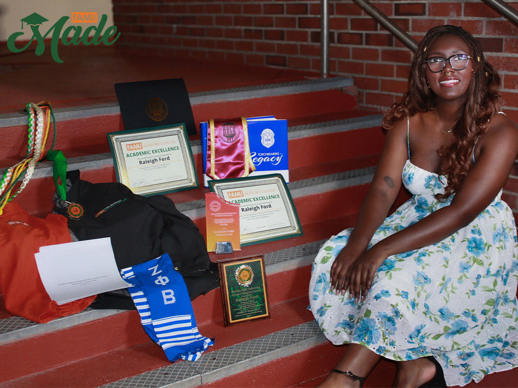 FAMU_1887's tweet photo. From the Highest of Seven Hills to Brown University. 🐍✨

FAMU Made graduate Raleigh Ford is heading to Brown to pursue a Master of Public Health after building a legacy in research, student leadership and health sciences at Florida A&amp;M University.

That’s FAMU Made. 💚🧡 https://t.co/mJ6QdwOCBS