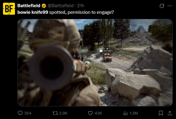 GameBoostCom's tweet photo. These bowie knife99 memes are getting out of hand https://t.co/xsTW3hmhZR