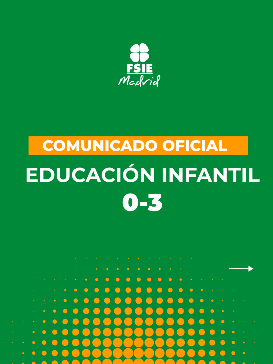 alvarofsie's tweet photo. FSIE MADRID informa🍀

📢 COMUNICADO OFICIAL FSIE MADRID: SECTOR 0-3 📢

Ante la rueda de prensa convocada para hoy por la plataforma PLEI , os compartimos nuestro Comunicado Oficial 📄 explicando los motivos por los que FSIE Madrid 🍀 no comparece en este acto. https://t.co/6G4JLnzLXG