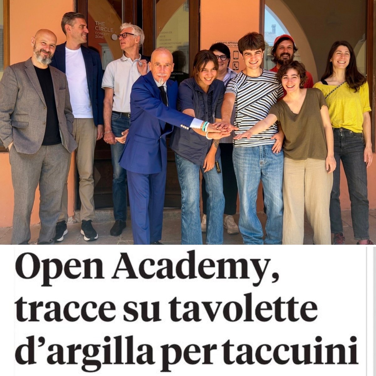 OretiFabrizio's tweet photo. 🖼️ CON L’ACCADEMIA DELLE BELLE ARTI DI #VENEZIA 𝐀𝐑𝐓𝐄, 𝐌𝐄𝐌𝐎𝐑𝐈𝐀 𝐄 𝐂𝐎𝐌𝐔𝐍𝐈𝐓𝐀̀ 📗 
𝐀𝐥 𝐯𝐢𝐚 𝐎𝐏𝐄𝐍 𝐀𝐂𝐀𝐃𝐄𝐌𝐘 𝟐𝟔
@il_piccolo @TgrRaiFVG @iMagazineTwit @diariodigorizia @Ansa_Fvg @IlFriuli @ilgoriziano @Gorizia_News @Telefriuli1 @Telequattro @primorskiD https://t.co/5mE2x6kdns