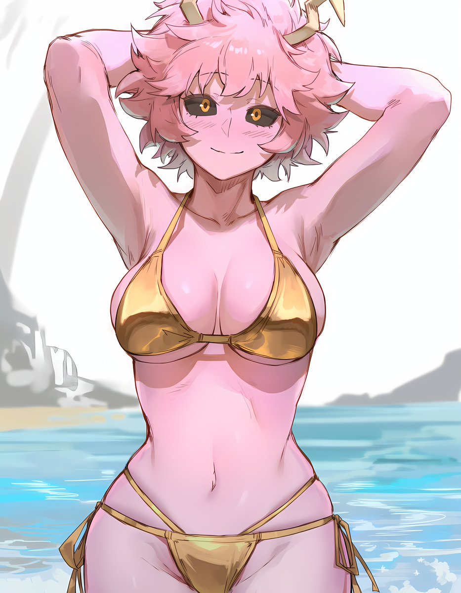 Slid3y's tweet photo. Ashido Mina - My Hero Academia https://t.co/Oqj13THItJ