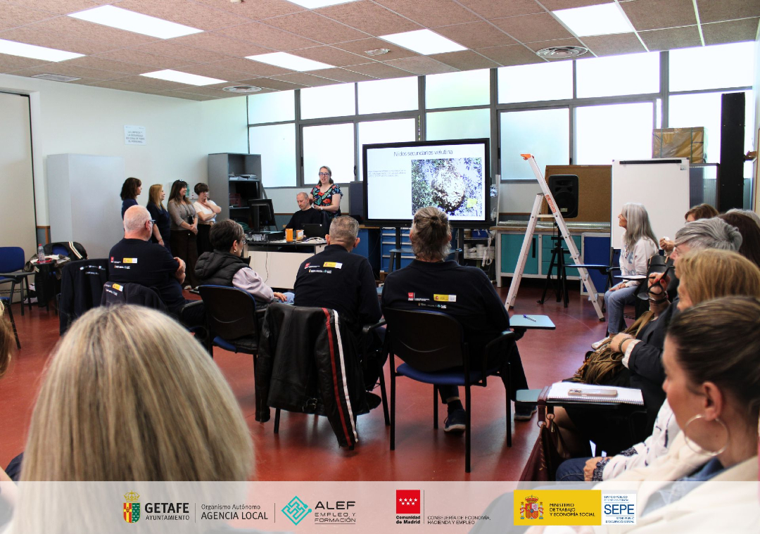 alefgetafe's tweet photo. 🦺 La Prevención de Riesgos Laborales (PRL) va mucho más allá de la teoría… ¡se entrena en el día a día!

En el Programa de Empleo-Formación para la Cualificación Profesional de Mayores (auxiliares de oficina y ordenanzas) incorporan desde el inicio hábitos esenciales para trabajar con seguridad.

✅ Ergonomía y posturas adecuadas para evitar lesiones.
✅ Pausas activas para mejorar el bienestar durante la jornada.
✅ Prácticas de RCP con muñecos de simulación.
✅ Maniobra de Heimlich con chaleco de atragantamiento.

Porque formarse también es aprender a cuidarse mientras se trabaja.

#PRL #Empleo #Formación #Trabajo #Getafe