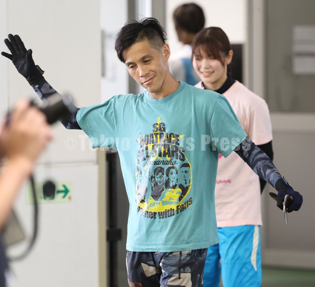 【超レア】SG ベスボールシャツ ボートレース 3960 菊地孝平 サイン入り ボートレース】 第53回SGボートレースオールスター 5/28 予選3日目