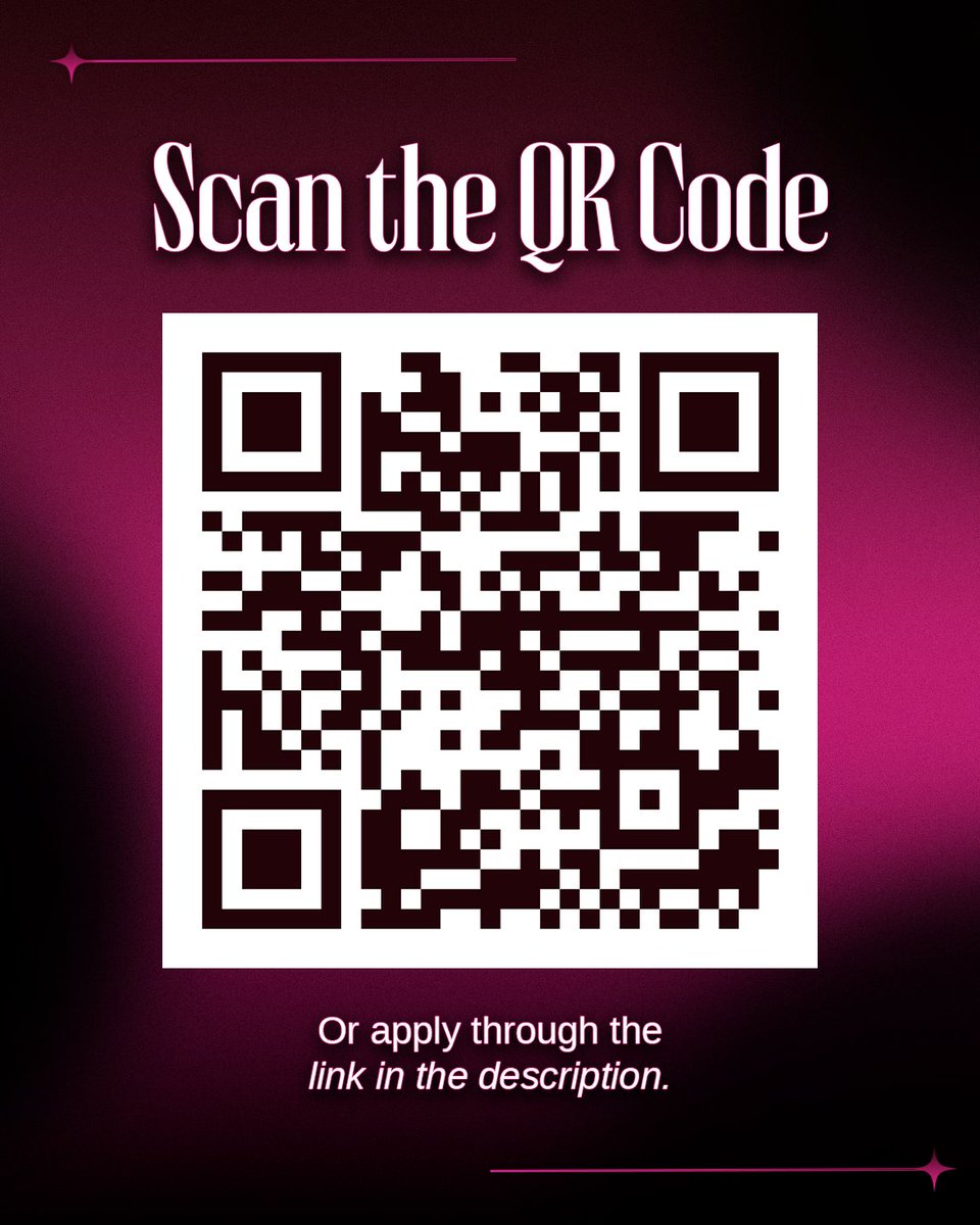 VSE_Syndicate's tweet photo. VSES is officially hiring Female Voice Actors! 🎬✨

Apply by scanning the QR Code or access the link:
https://t.co/D6zRBHWH6G

🚨 Ensure your Discord DMs are open so our talent coordinator can reach out! 

#VoiceActing #VoiceActingJobs https://t.co/4MSP7Xs1B2
