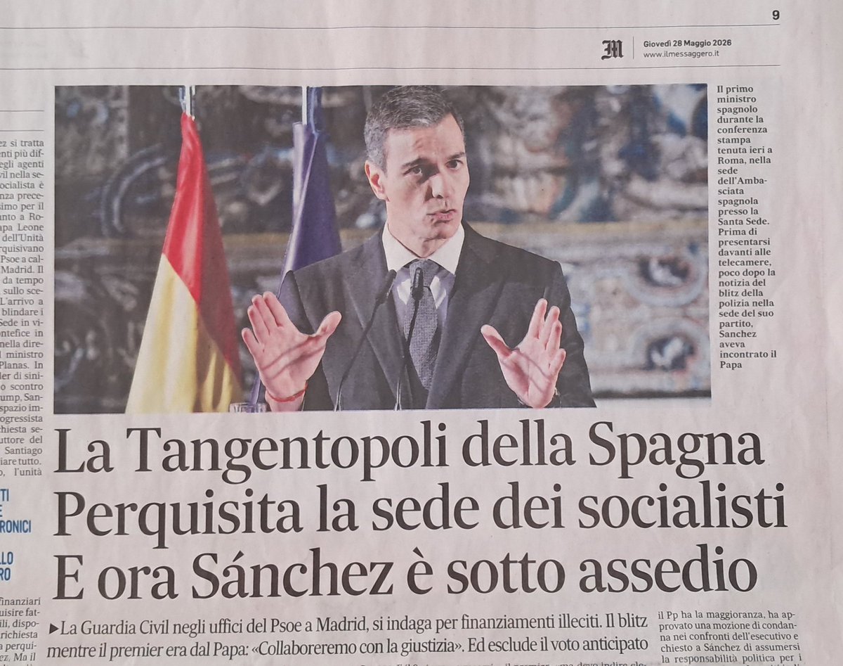 Luca_Arioli's tweet photo. E niente, l'idolo della Sinistra Italiana sta affondando e con lui tutte le minchiate che ci hanno raccontato in questi 5 anni sulla Spagna e sui suoi conti in ordine...conti che a quanto pare erano tenuti in ordine con i fondi europei del PNRR. https://t.co/NzTTAkydUG