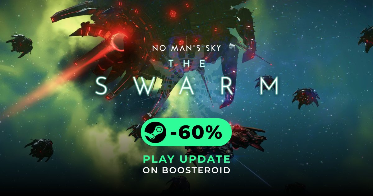 Boosteroid_main's tweet photo. New threats and new rewards arrive in No Man’s Sky

Nearly 10 years after release, No Man’s Sky is still getting massive updates 🚀

The newest expansion adds new enemies, factions, rewards, armor sets, weapons, and plenty of additional content for explorers jumping back into the universe.

At the same time, the game is currently 60% off on Steam 👀

And yes - No Man’s Sky is available on Boosteroid, and we’ll also be giving it away as part of our Stellar Access Deal.

Looks like a pretty good time to start your journey through the galaxy.