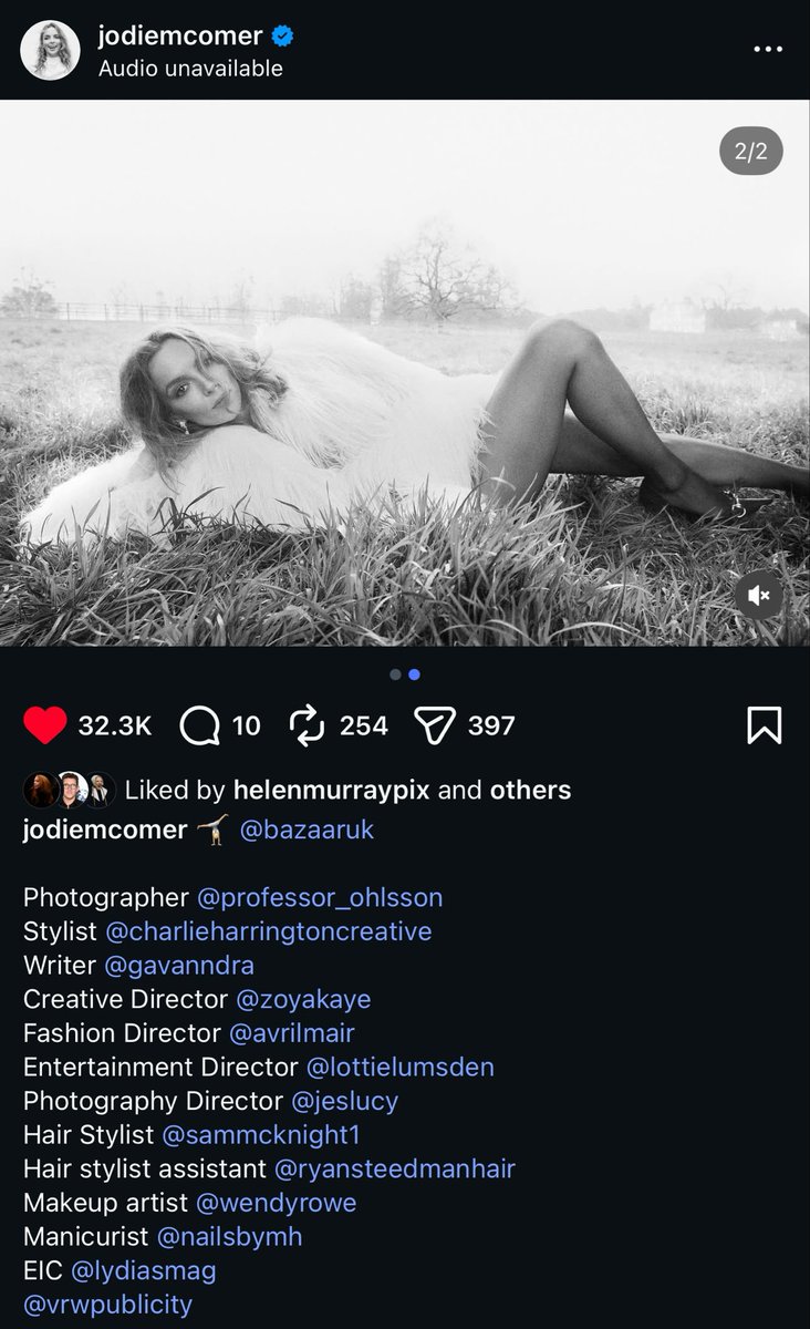 jodiemcoma's tweet photo. jodie comer via instagram 

“🤸 @BazaarUK” https://t.co/5bGVOTR0NT