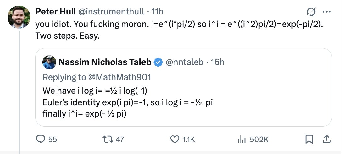 Nassim Nicholas Taleb tweet media