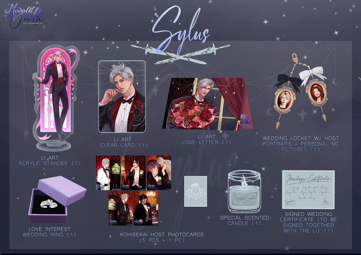 KohisekaiTeam's tweet photo. Here's the preview of the full merch inclusion kit designed for your designated love interests. 

Event registration link:
https://t.co/JovOHckMQz

 Pre-Order link: 
https://t.co/oXBDb5P7PV

 #lads #kohisekaiteam #loveanddeepspace https://t.co/XcjvMNtYSX