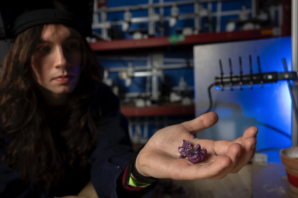 PittEngineering's tweet photo. Now in his third year as a chemical engineering student, Jonathon (Jack) Bender (@ChemePitt) can be found, quite literally, all over Benedum Hall – mentoring, making rubies, or even transforming a 3D printer. https://t.co/por1bNO1c3 https://t.co/fQ4atDyQb1